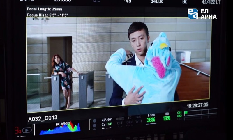 Один день на съемочной площадке Арыстана Каунева