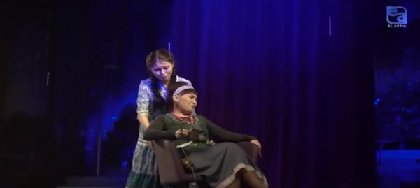 «Шеберлік дәріс». Ә.Мәмбетов атындағы мемлекеттік драма және комедия театрының актрисасы Г.Жакилина