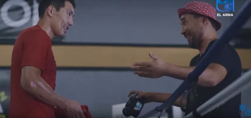 Киножурнал о д/ф «Казахский стиль бокса» о Жанибеке Алимханулы