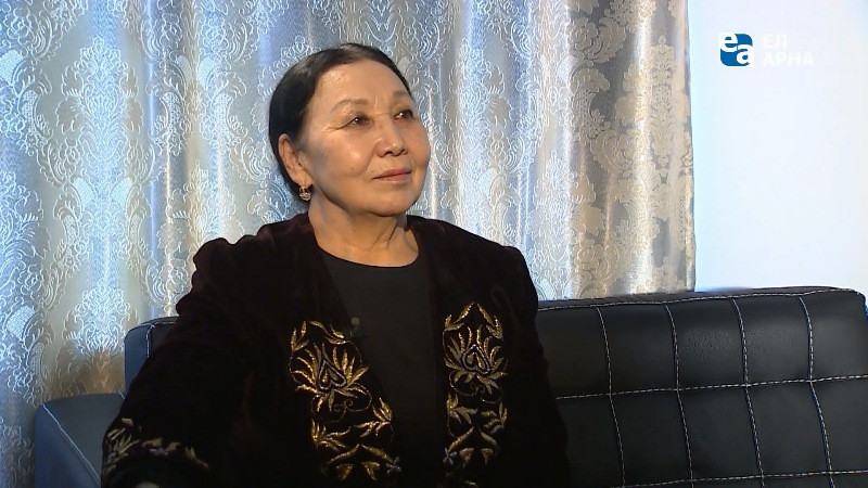 Актриса Гүлжан Әспетова